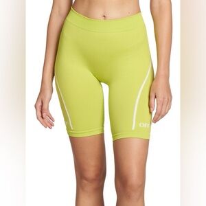 Off-White Seamless Stamp Logo Biker Shorts